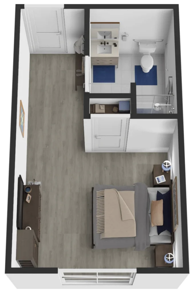Studio floor plan